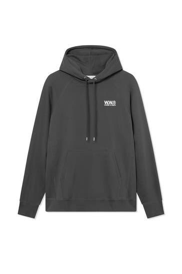 WOOD WOOD Hoodie 'Fred' dunkelgrau