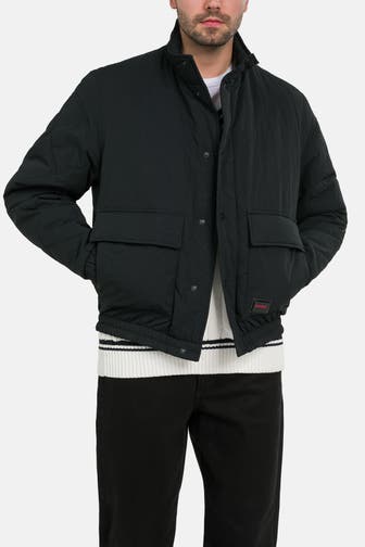 HUGO Steppjacke 'Barren' schwarz