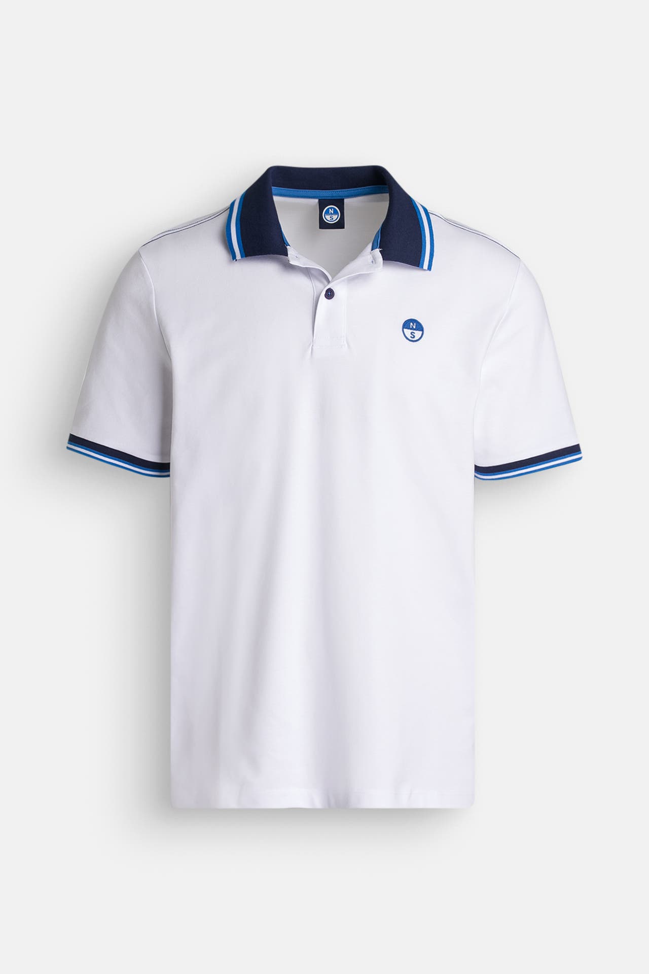 NORTH SAILS Polo-Shirt weiß, Bild 1