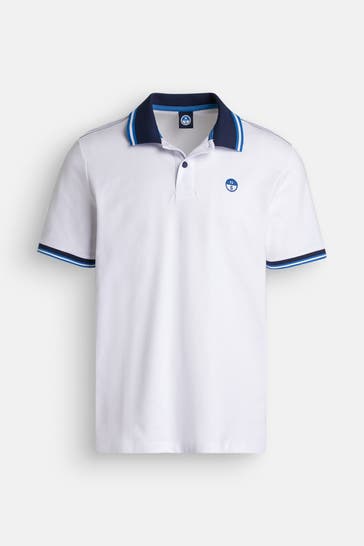 NORTH SAILS Polo-Shirt weiß