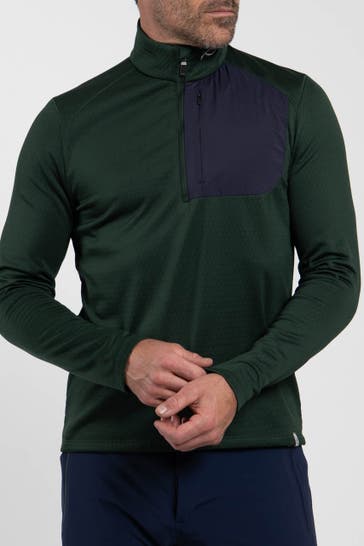 KJUS Midlayer tannengrün