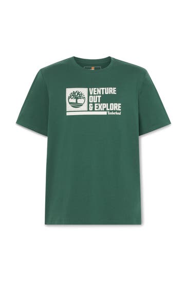 TIMBERLAND T-Shirt dunkelgrün