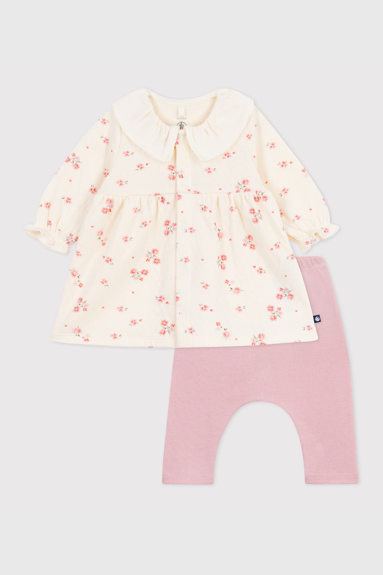 PETIT BATEAU Set: Bluse und Leggings, Bild 1