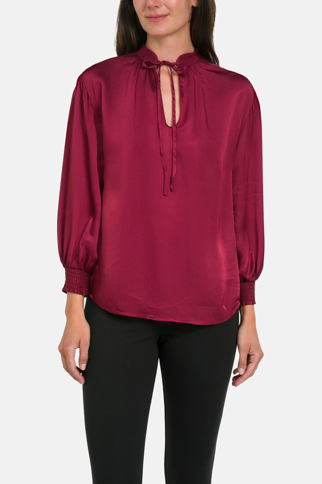 GANT Blusenshirt weinrot, Bild 1