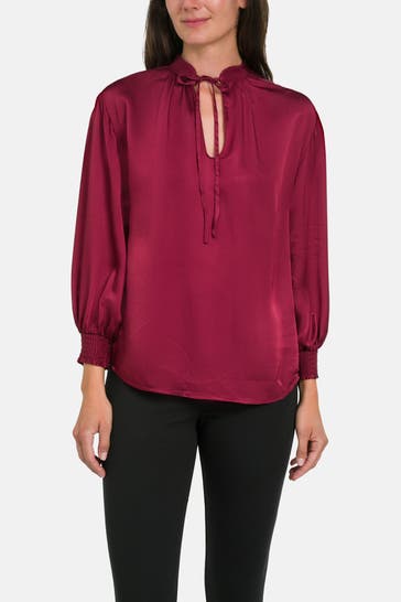 GANT Blusenshirt weinrot