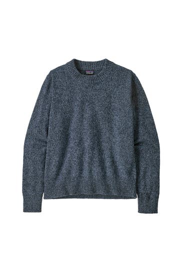 PATAGONIA Strickpullover blau meliert