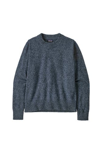 PATAGONIA Strickpullover blau meliert
