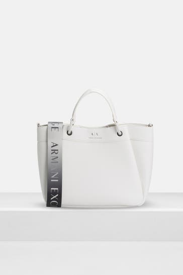 ARMANI EXCHANGE Handtasche weiß