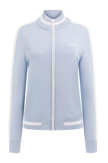 GUESS Strickjacke hellblau