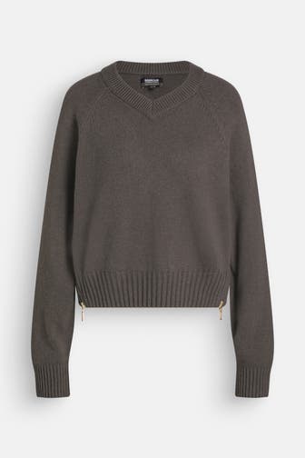 BARBOUR INTERNATIONAL Strickpullover 'Atlanta' dunkelgrün