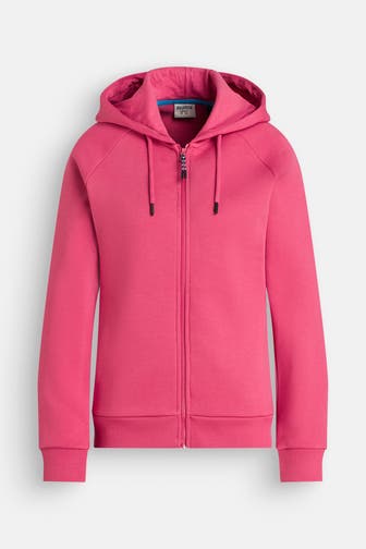 DOLOMITE Sweatjacke dunkelrosa