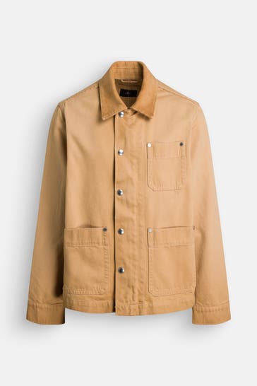 7 FOR ALL MANKIND Jeansjacke 'Utility' camel