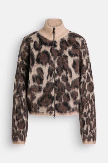 SPORTALM Wollmixjacke animal