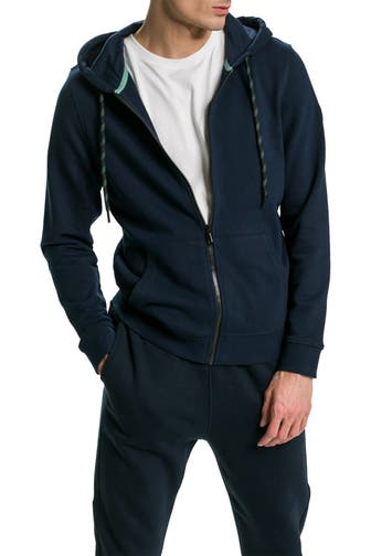 TOM TAILOR Sweatjacke dunkelblau