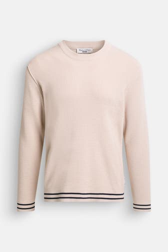 MARC O'POLO Strickpullover beige