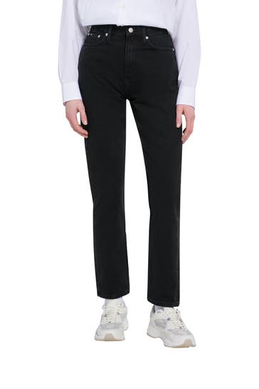 CK JEANS Jeans straight schwarz