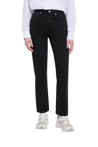 CK JEANS Jeans straight schwarz