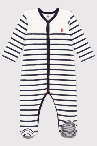 PETIT BATEAU Strampler gestreift