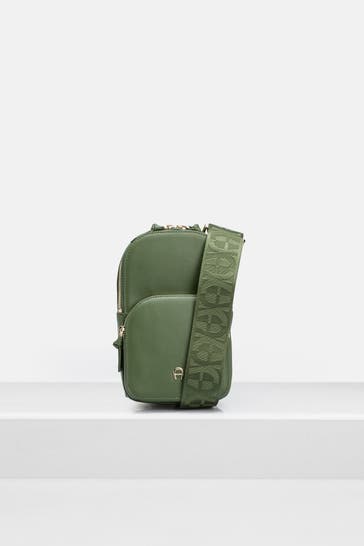 AIGNER Umhängetasche dunkelgrün