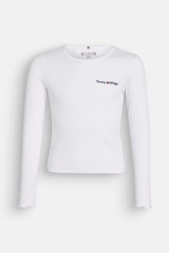 TOMMY HILFIGER Longsleeve weiß