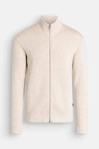 JACK & JONES Strickjacke 'JWHMilano' sand