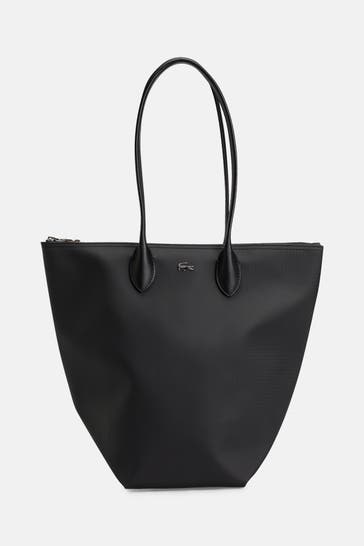 LACOSTE Schultertasche 'Athena' schwarz