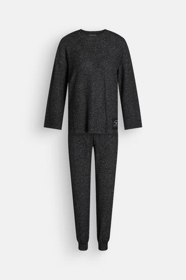 EMPORIO ARMANI Pyjama schwarz