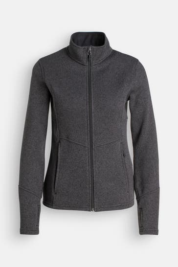 SPYDER Fleecejacke 'Soar' dunkelgrau