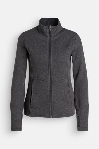 SPYDER Fleecejacke 'Soar' dunkelgrau