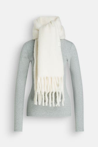 TOMMY HILFIGER Wollmix-Schal ecru