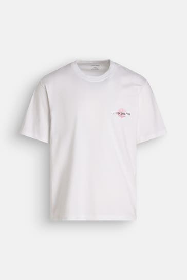JACK & JONES T-Shirt weiß