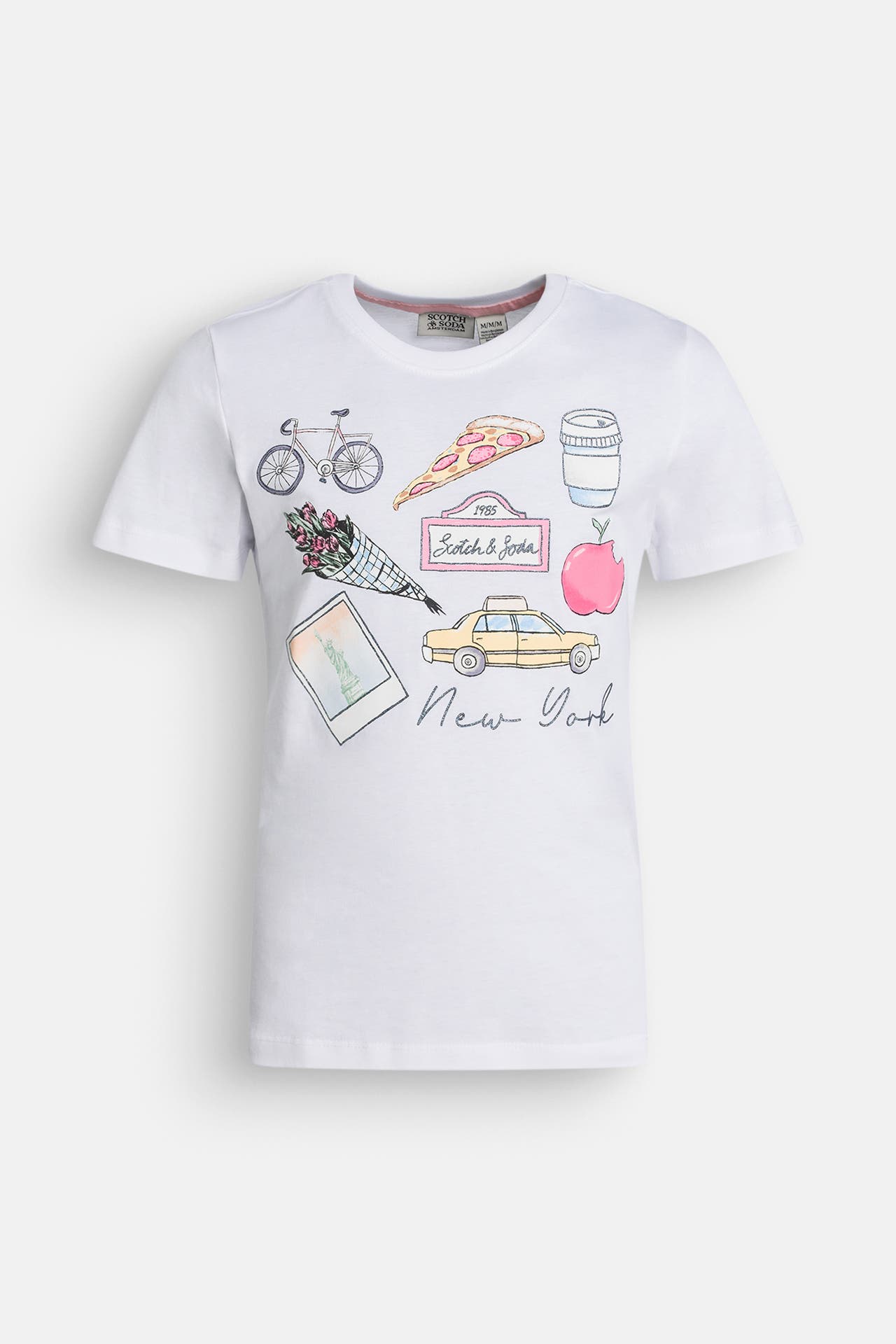 SCOTCH & SODA T-Shirt weiß, Bild 1