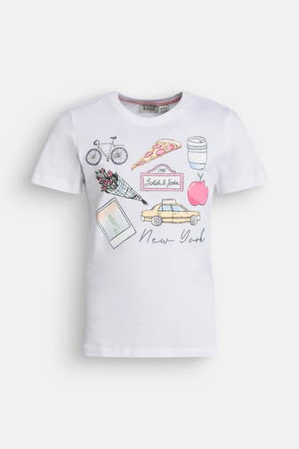 SCOTCH & SODA T-Shirt weiß