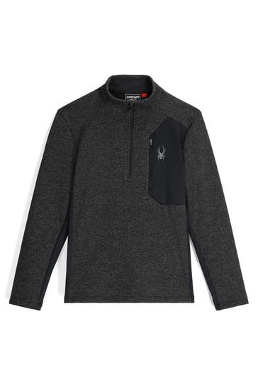 SPYDER Midlayer 'Bandit' dunkelgrau
