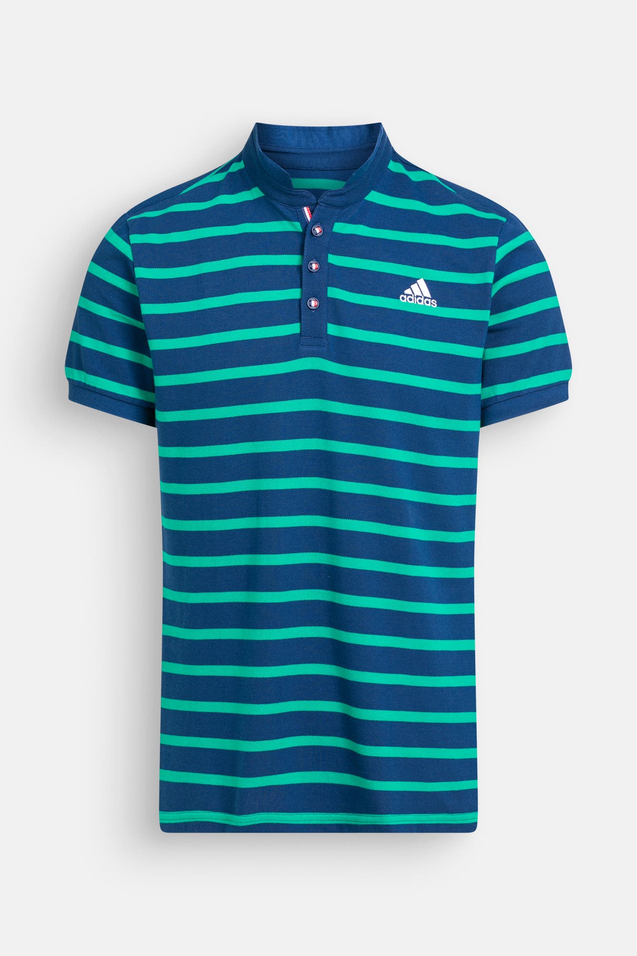 ADIDAS Polo-Shirt gestreift, Bild 1