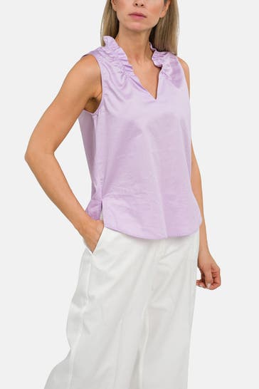 S.OLIVER BLACK LABEL Blusentop helllila