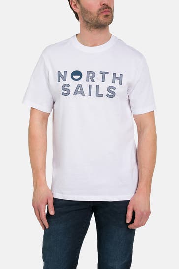 NORTH SAILS T-Shirt weiß