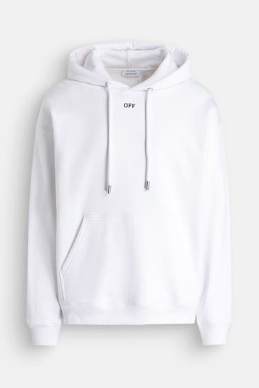 OFF-WHITE Hoodie weiß