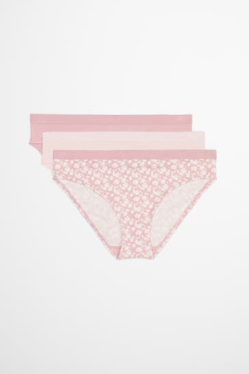 MARC O'POLO 3er-Pack Slips rosa