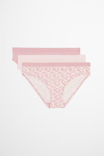 MARC O'POLO 3er-Pack Slips rosa