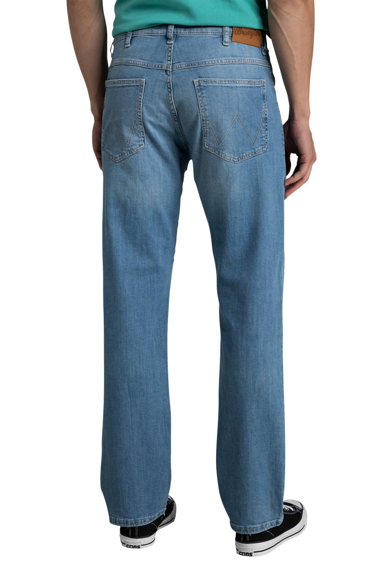 Wrangler Men's Straight Jeans Arizona Jeans', Blue (Burnt Up