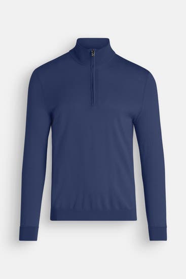 BOGNER - Schurwoll-Stricktroyer 'Ouri' graublau