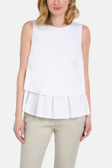 MARC CAIN Blusentop weiß