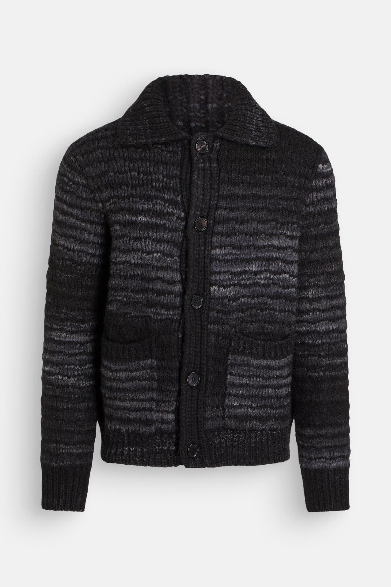 ROBERTO COLLINA Strickjacke gemustert, Bild 1