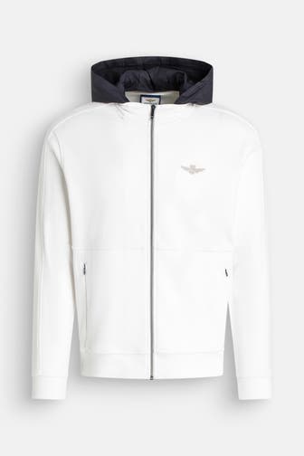 AERONAUTICA MILITARE Sweatjacke weiß