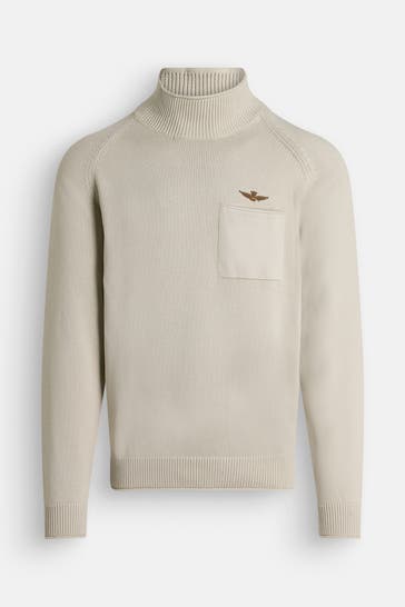 AERONAUTICA MILITARE Strickpullover greige
