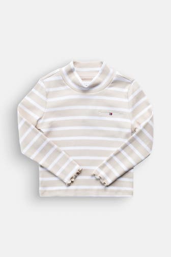 TOMMY HILFIGER Longsleeve beige gestreift