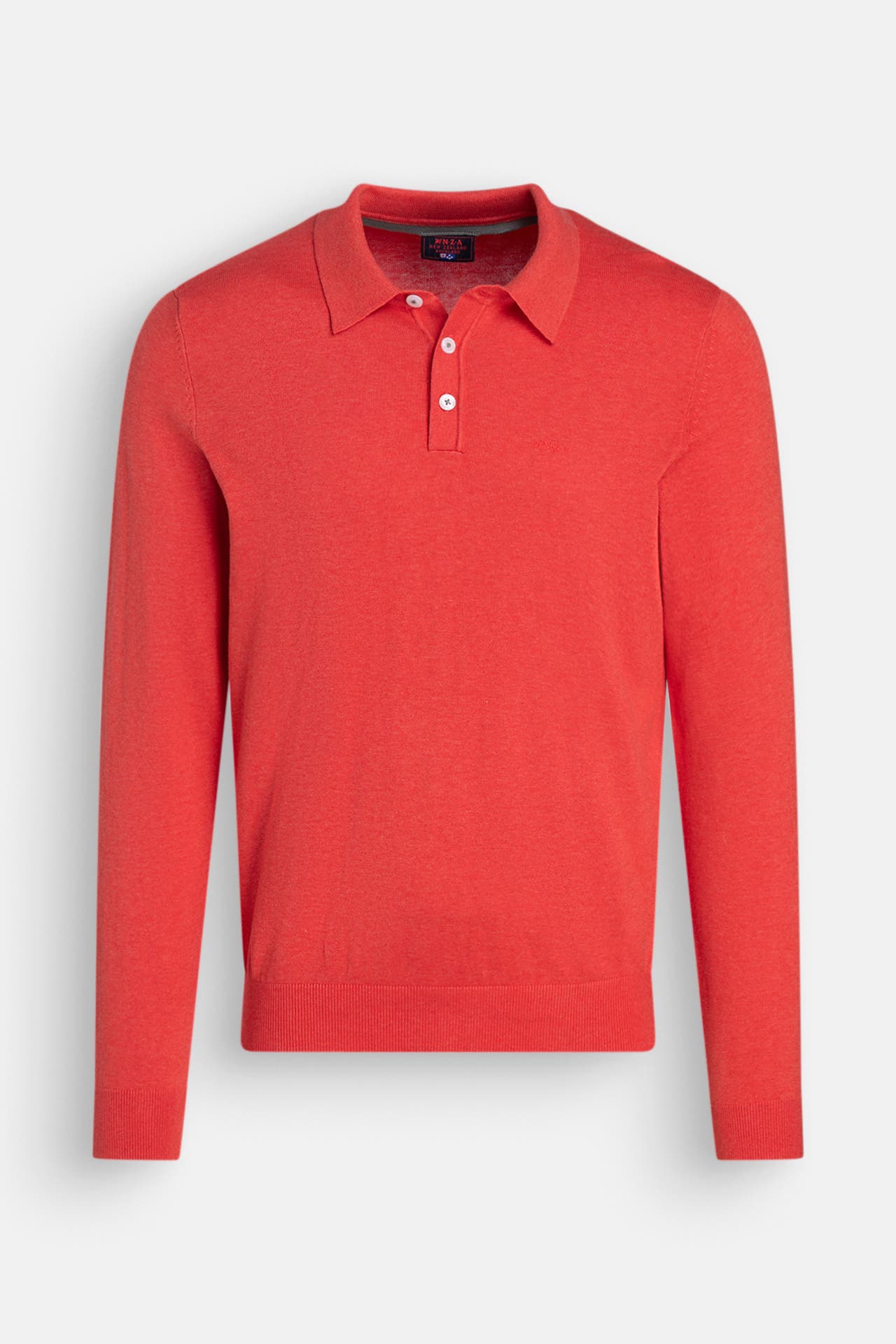 NEW ZEALAND AUCKLAND Strick-Polo rot, Bild 1