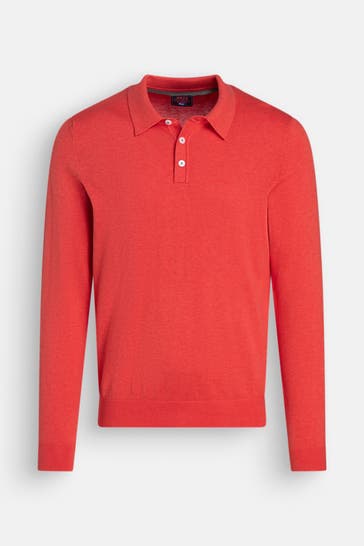 NEW ZEALAND AUCKLAND Strick-Polo rot