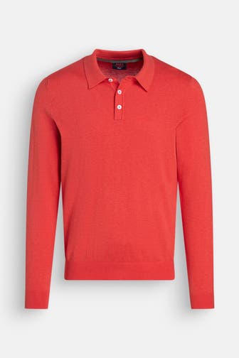 NEW ZEALAND AUCKLAND Strick-Polo rot